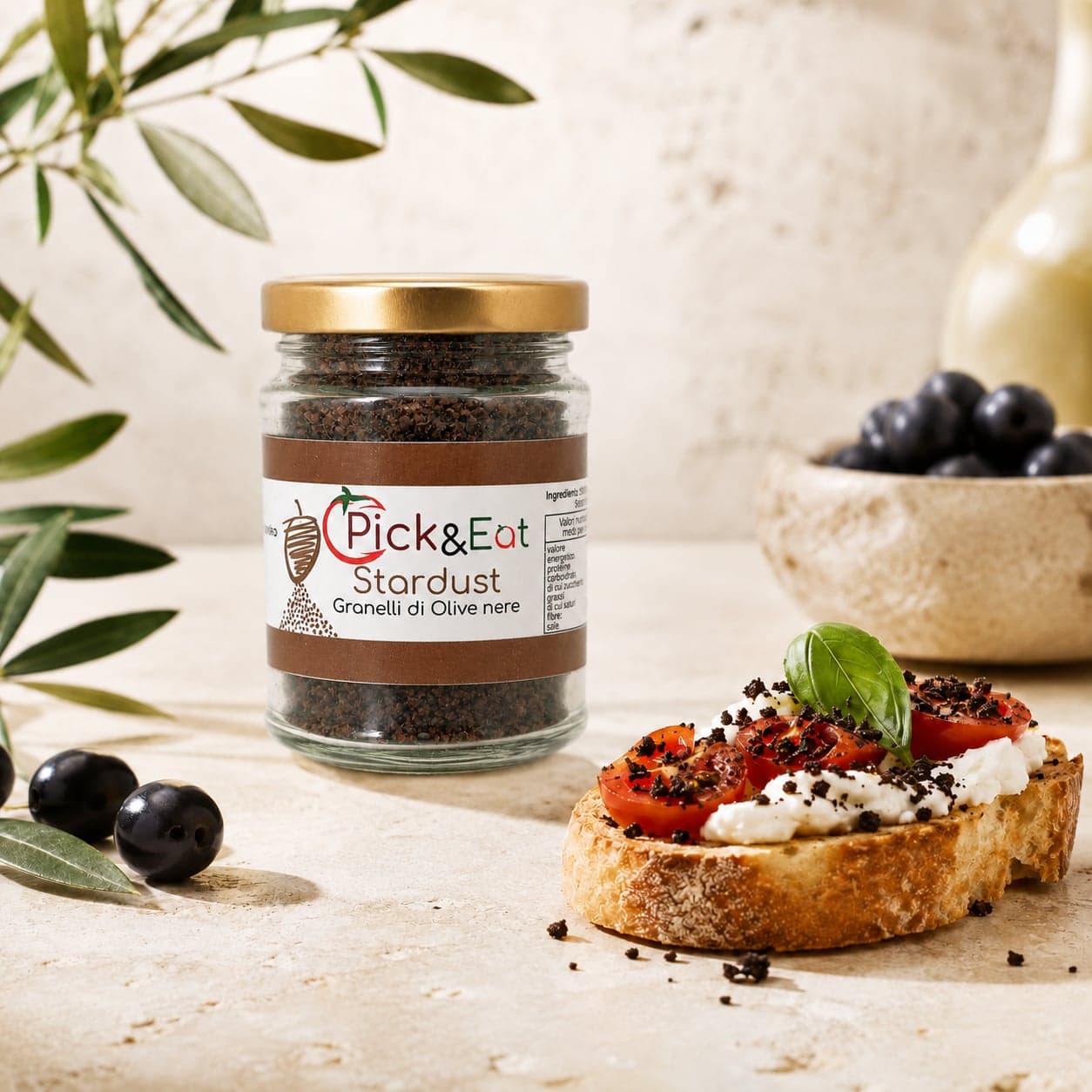 Polvere Granelli di Olive Nere | Pachineat, Sicilia | 50g - 2