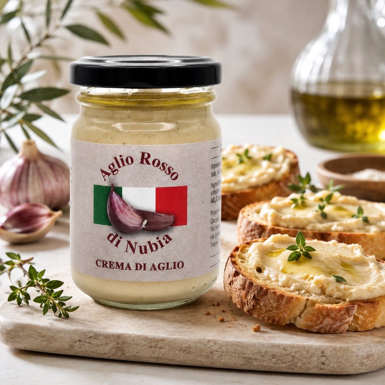 Patè Crema di Aglio Rosso di Nubia | Barbara, Sicilia | 90g - 2