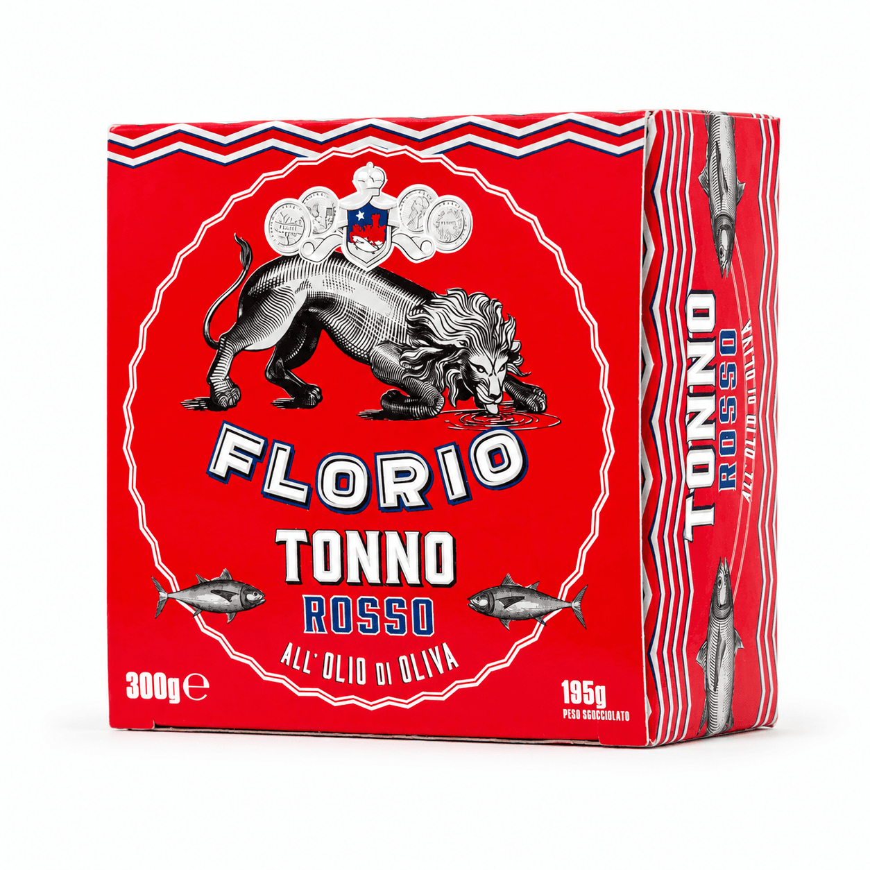 Tonno rosso del Mediterraneo(Zona Fao 37) all'olio di oliva | 3 mesi di stagionatura | Florio, Sicilia | 300g - 3