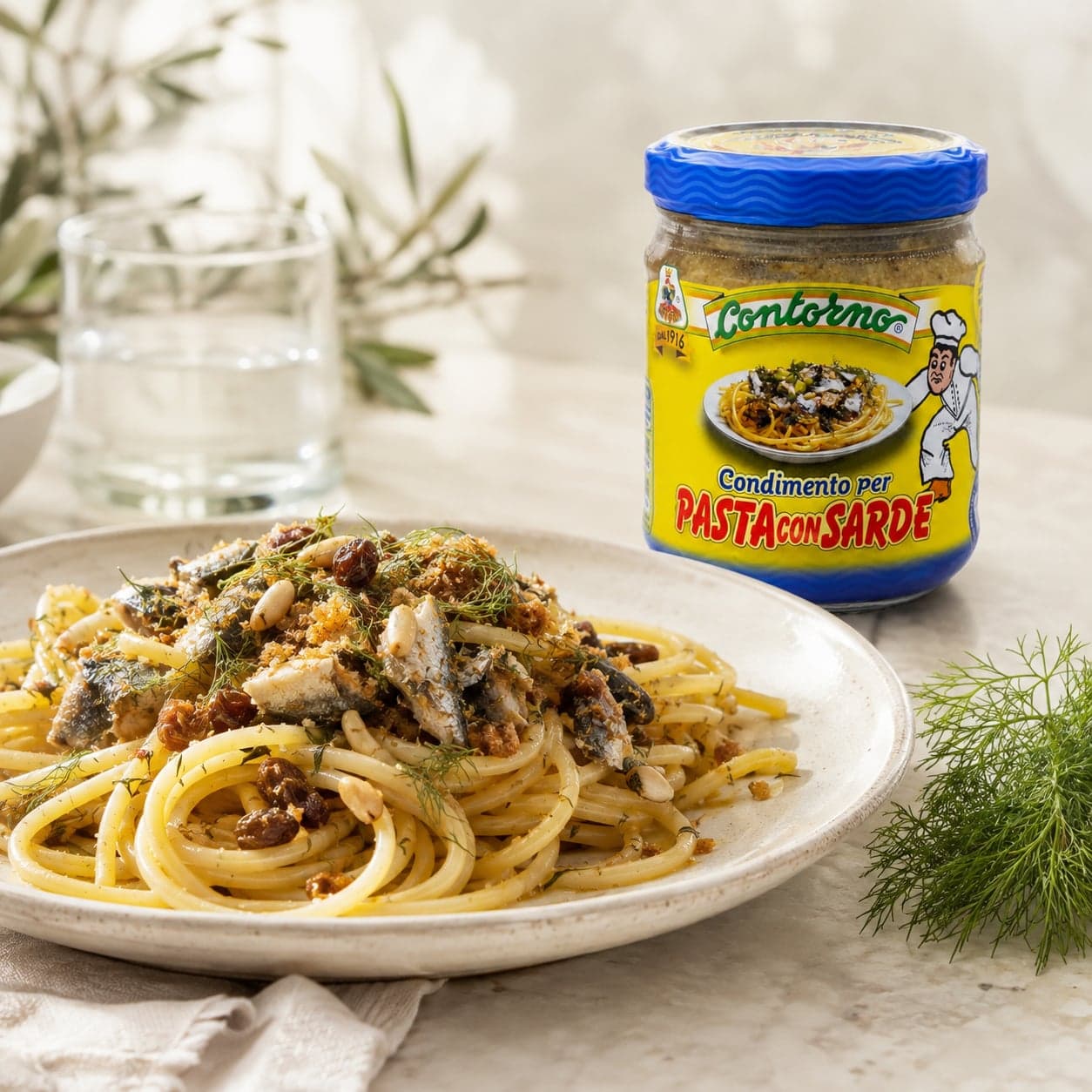 Condimento per Pasta con Sarde | Fratelli Contorno, Sicilia | 195g - 2