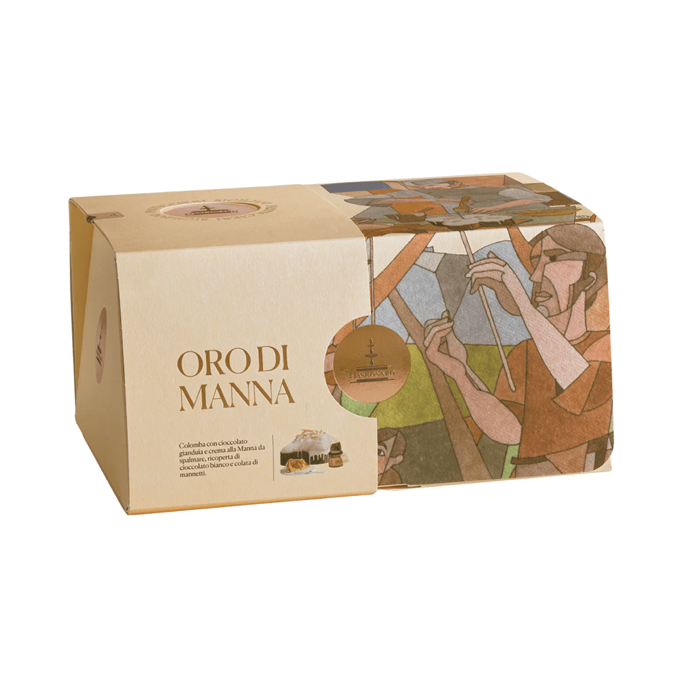 Colomba Oro di Manna | Lievitazione Naturale | Fiasconaro, Sicilia | 1kg - 3