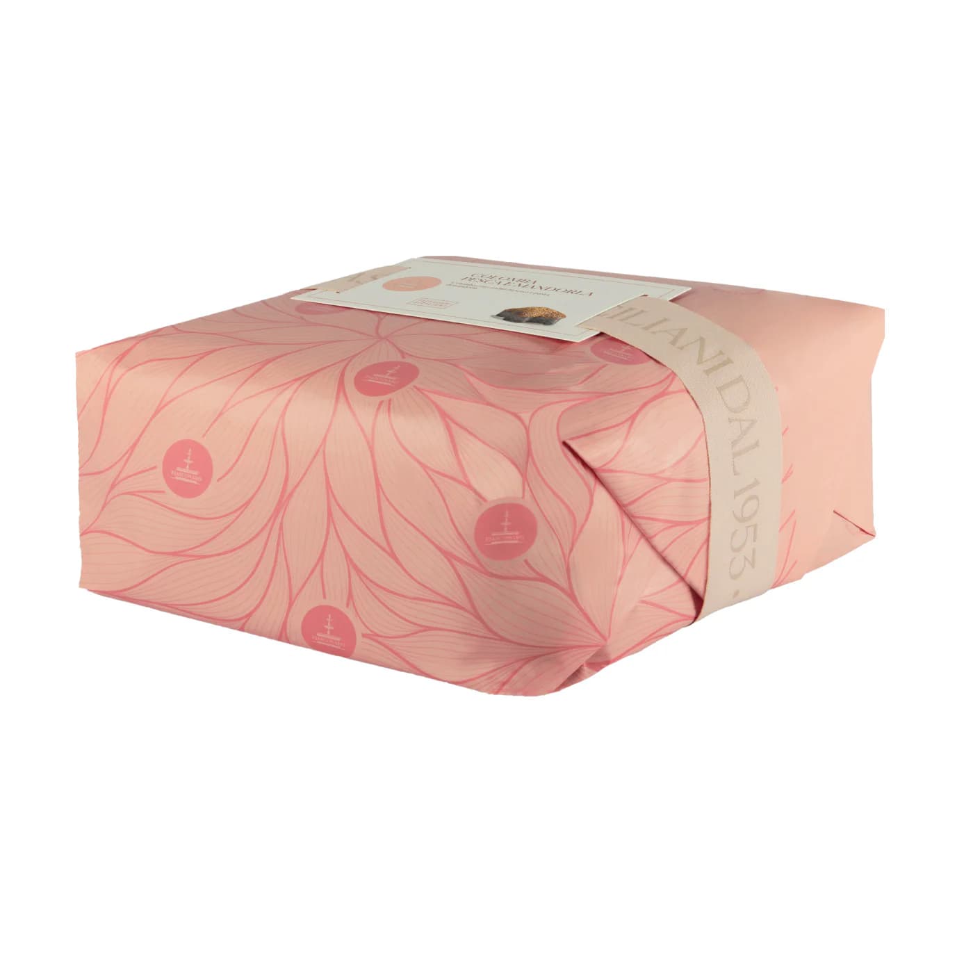 Colomba Pesca e Mandorle | Lievitazione Naturale | Fiasconaro, Sicilia | 1kg - 3