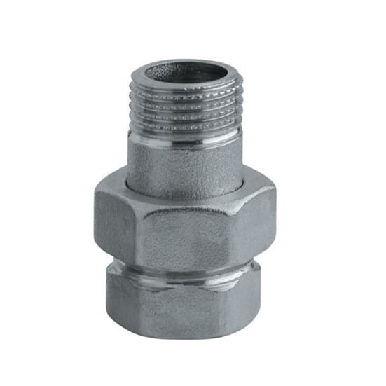 Raccordo Diritto 3 Pezzi Nichelato Rinal 1 Cromo - 2