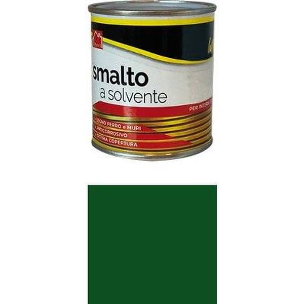 Smalto a Solvente Hand Verde Foglia Ral 6002 125 ml 6 Pezzi - 2