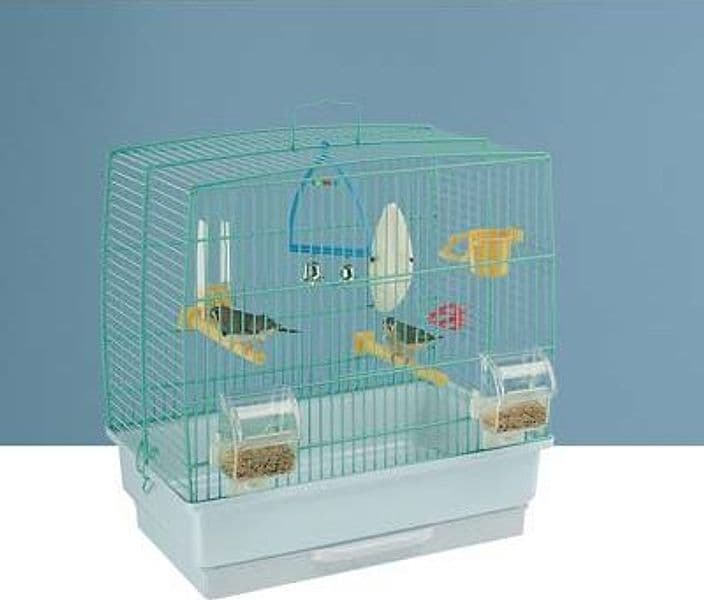 Gabbia Uccelli Rekord 2 Ferplast H 39 x 25 cm 41 cm 2 Pezzi - 4