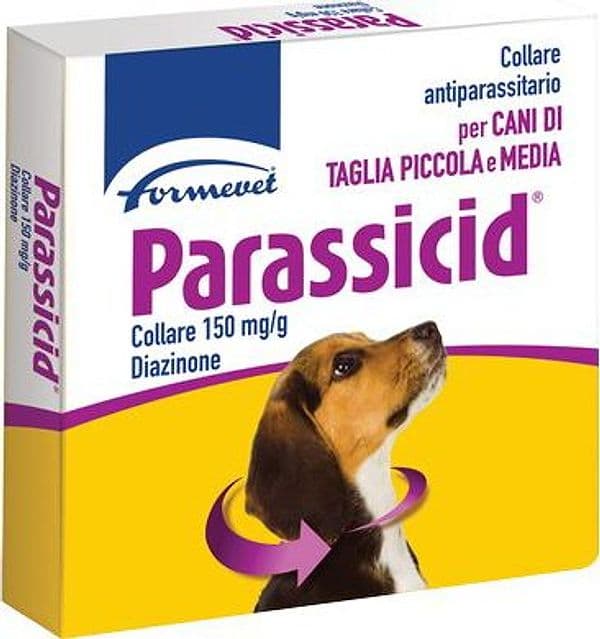 Collare Parassicid Cani Formevet 20 5 kg 60 cm 2 Pezzi - 2