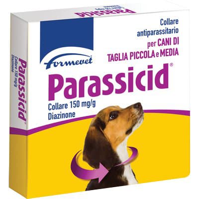Collare Parassicid Cani Formevet 20 5 kg 60 cm 2 Pezzi - 2