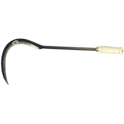 Roncola Sfrattarola Coltodino 310 Leonelli Acciaio Forgiato Legno Cm 55 - 2