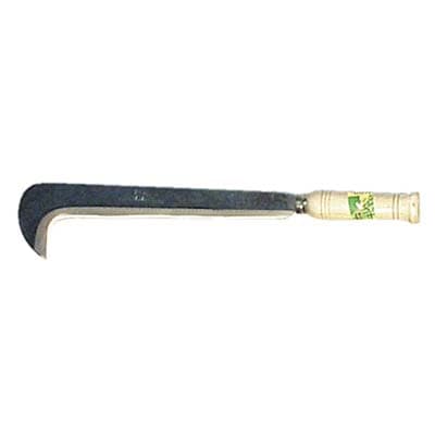 Roncola Sfrattarola Becco Corto 315 Leonelli Acciaio Forgiato Legno Cm 30 - 2