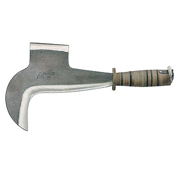 Roncola Pennata Toscana 118 Rinaldi Acciaio Forgiato Cuoio Cm 23 N00 - 2
