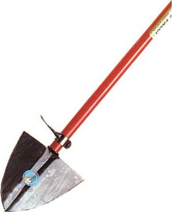 Vanga Roma Extra con Manico Falci Acciaio Forgiato Cm 22X23 H.cm 144 - 2