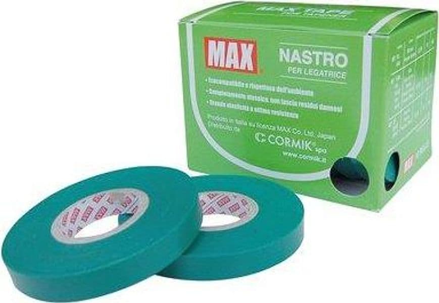 Nastro per Legatrice Originale Max Verde 26 ml 11 mm 10 Pezzi - 2