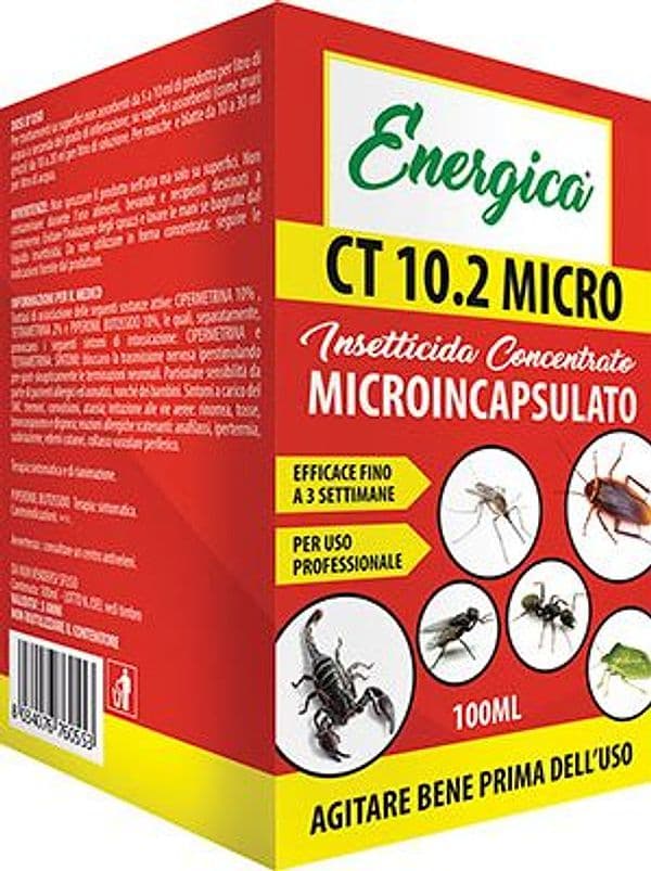 Insetticida Concentrato Ct 10.2 Energica Microincapsulato 100 ml 2 Pezzi - 2