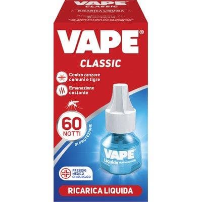 Ricarica Liquida Zanzare Vape Magic Classic Durata Notti 60 30 Pezzi - 2