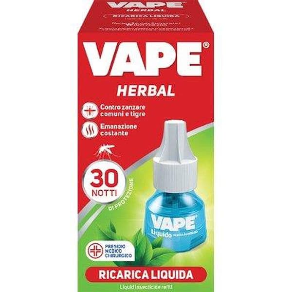 Ricarica Liquida Herbal Zanzare Vape Magic Durata Notti 30 Pezzi - 2