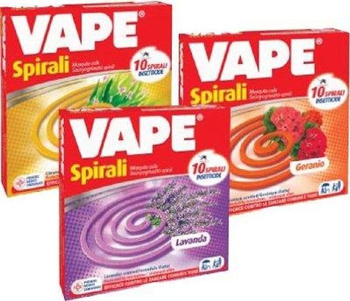 Spirale Anti Zanzare Vape Profumazioni Varie 10 Pezzi - 2