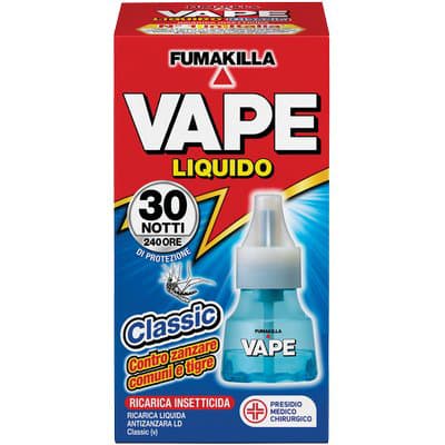 Ricarica Liquida Zanzare Vape Magic Classic Durata Notti 30 Pezzi - 2