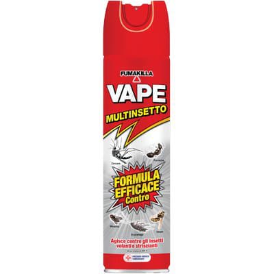 Insetticida Multinsetto Vape Spray 400 ml 12 Pezzi - 2