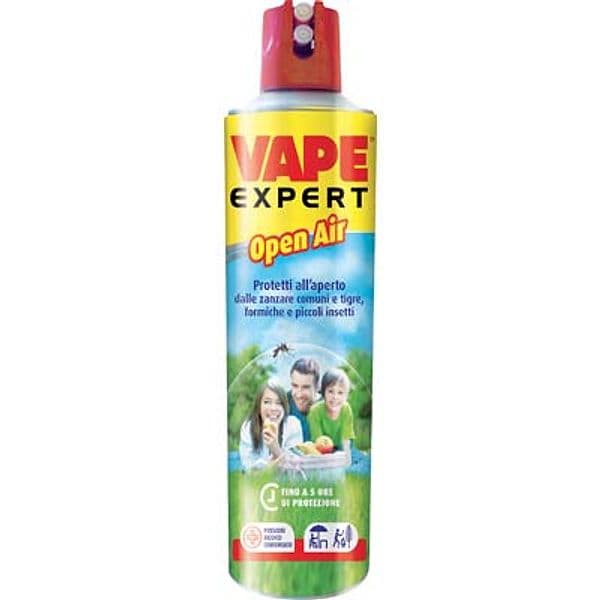 Insetticida Openair Vape Expert Spray 600 ml 12 Pezzi - 2