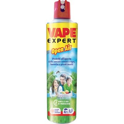 Insetticida Openair Vape Expert Spray 600 ml 12 Pezzi - 2