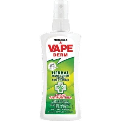Repellente Insetti Herbal Vape Derm Spray Vapo 100 ml 12 Pezzi - 2