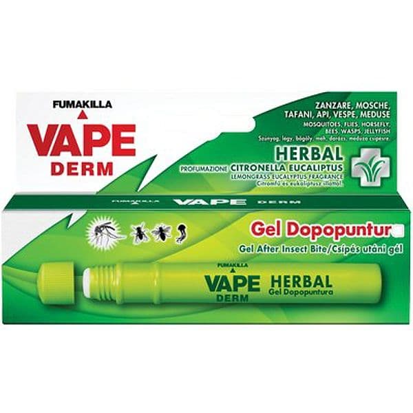 Dopo Puntura Herbal Vape Derm Gel 10 ml 12 Pezzi
