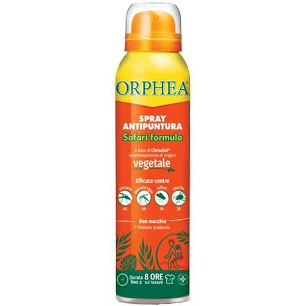 Repellente Insetti Safari Formula Orphea Spray Vegetale 100 ml 6 Pezzi - 2