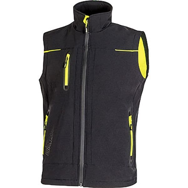 Gilet Soft Shell Universe Upower Black Carbon Xxl - 2