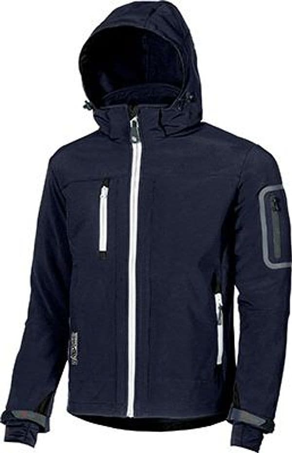 Giubbotto Soft Shell Metropolis Upower Blue L - 2