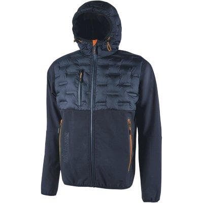 GIUBBOTTO SOFT SHELL+PIUMINO SPOCK UPOWER  DEEP BLUE M - 2