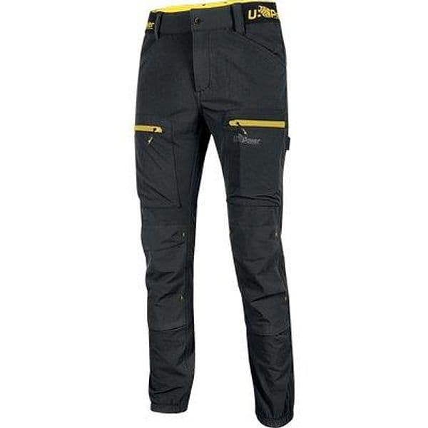 Pantalone Slim Fit Horizon Upower Black Carbon Xl - 2