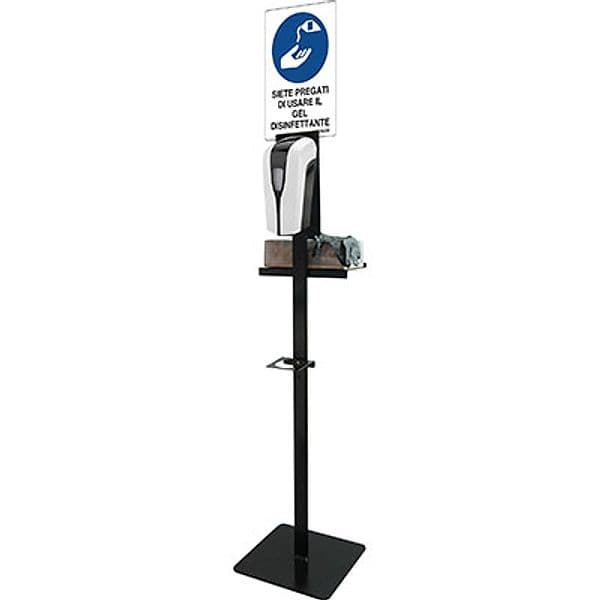 Piantana Porta Dosatore Automatico Squizzy 30 x 30 cm 150 cm - 2