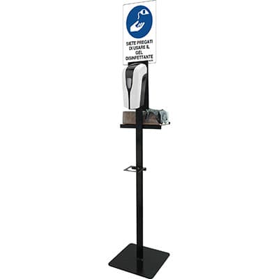 Piantana Porta Dosatore Automatico Squizzy 30 x 30 cm 150 cm - 2