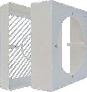 ADATTATORE ASPIRATORE ELETTRICO VETRO LUX  BIANCO D=MM 80120