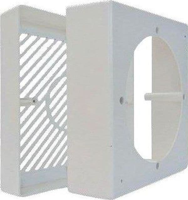 Adattatore Aspiratore Elettrico Vetro Lux Bianco D mm 80120 - 2