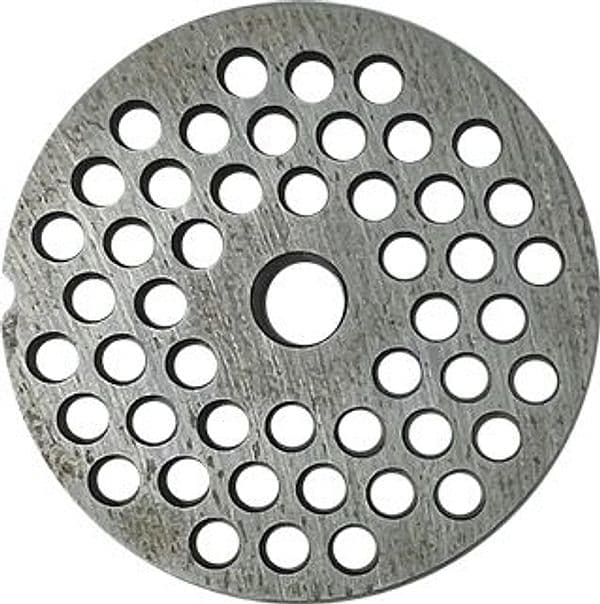 Piastra per Tritacarne Elettrico Inox Reber N° 10 a 12 Foro 6 - 2
