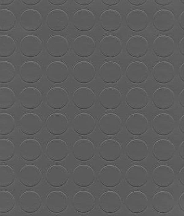 Copri Pavimento PVC Bollettato Grigio Scuro Mm 1,0 H.cm 100 25 m - 2
