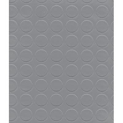 Copri Pavimento PVC Bollettato Grigio Chiaro Mm 1,0 H.cm 100 25 m - 2