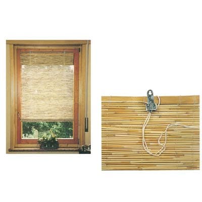 Tapparella Canne Bamboo con Carrucole Cm 120 H.cm 260 - 2