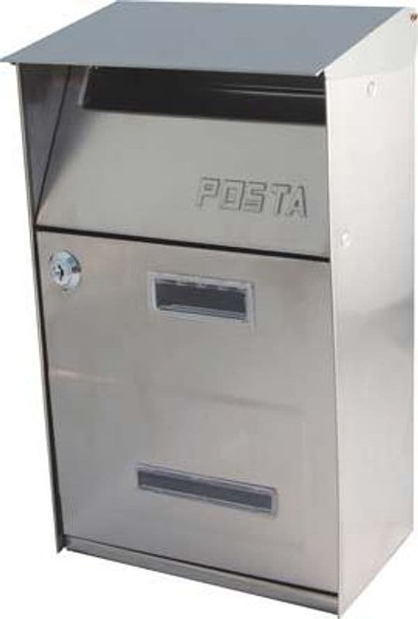 Cassetta Posta Vienna Inox Domus Mm 220X110 H.mm 320 - 2