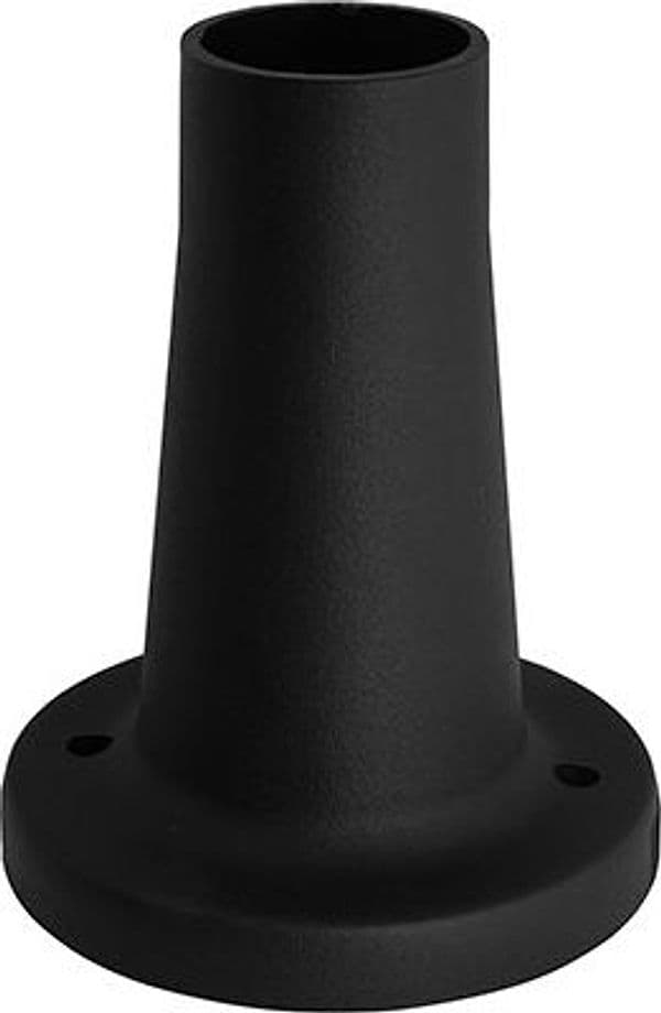 Base per Lampione Globo ABS Nero H.cm 18 - 2