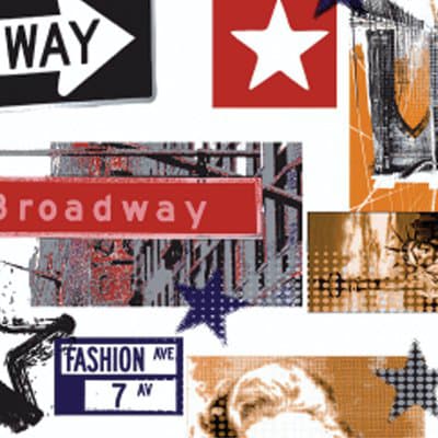 Plastica Adesiva Broadway 0060 Alkor H.cm 45 L.15 m - 2
