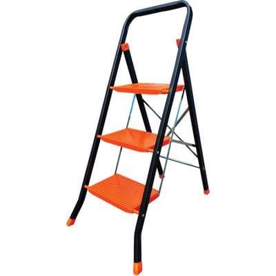 Sgabello Lucy Sicos Acciaio Verniciato Gradini 2 H.mm 470 - 2