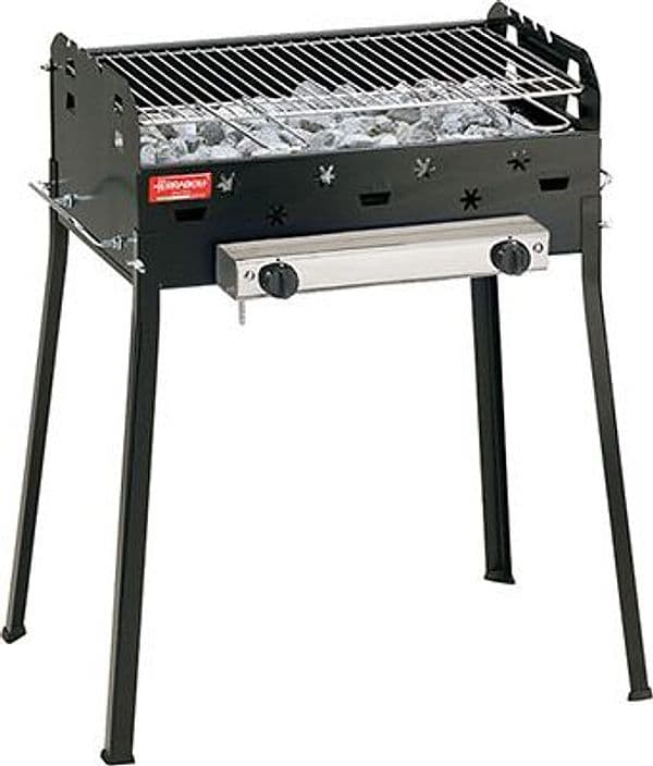 Barbecue Gas Roccia Eco Ferraboli Fuochi 2 cm 70X48 H.cm 84 - 2