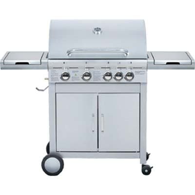 Barbecue Gas Polka 4 con 1 Domus Fuochi 4 con 1 cm 144X54 H.cm 115 - 2