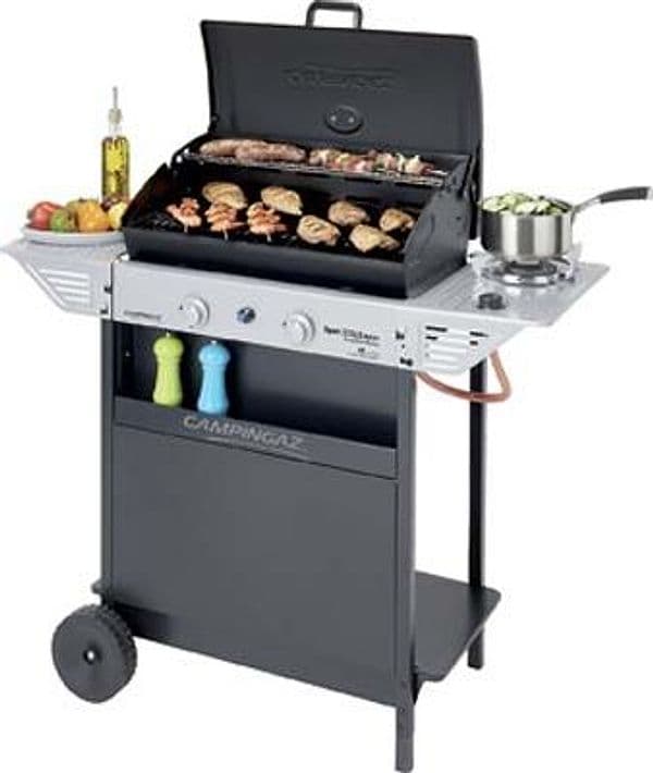 Barbecue Gas Xpert 200 Ls Rocky Campingaz Fuochi 2 con 1 cm 108X48 H.cm 124 - 2