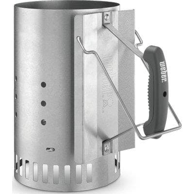 Caminetto ad Accensione Rapidfire Ciminiera Accendi Carbonella Weber - 4
