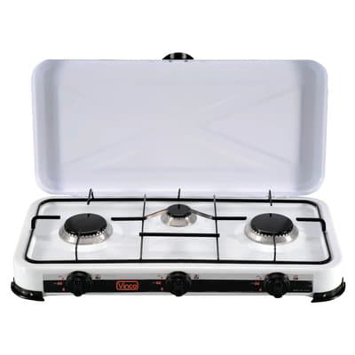 Fornello Gas Fire 3 Acciaio Verniciato Bruciatore 3 kW 3,4 - 2