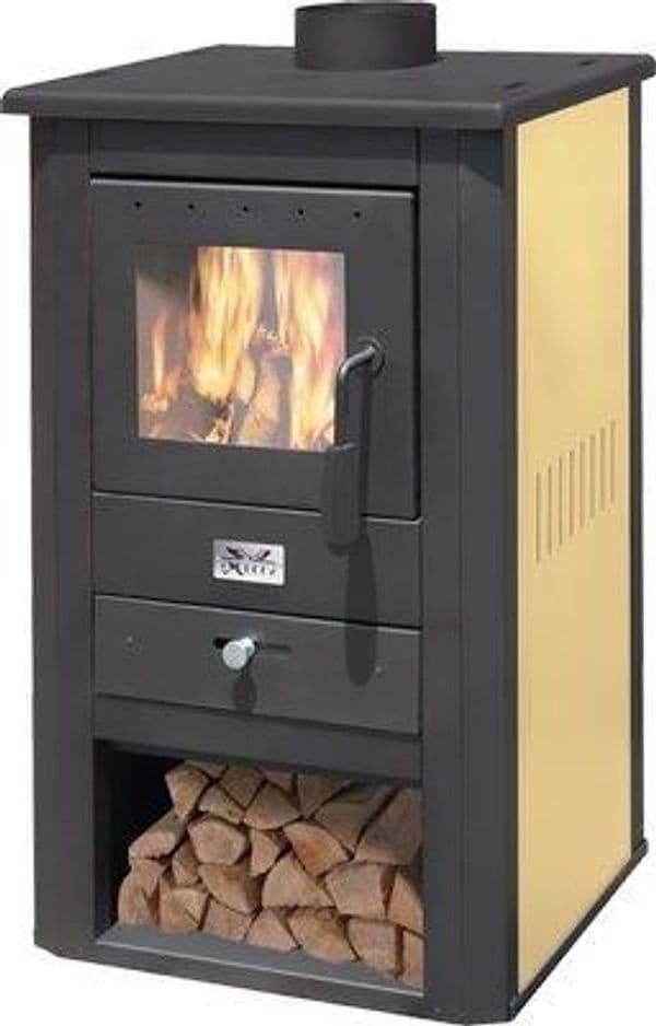 Stufa Legna Pallade Mille Pergamena Kw 10,7 mm 500X410 H.mm 860 - 2