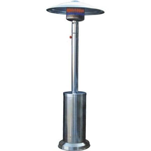 Stufa Gas GPL a Fungo con Ruote Domus Acciaio Kw 5 x 12 - 2